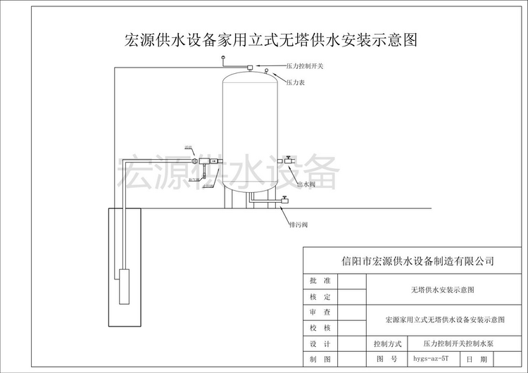 無(wú)塔供水器怎么安裝？